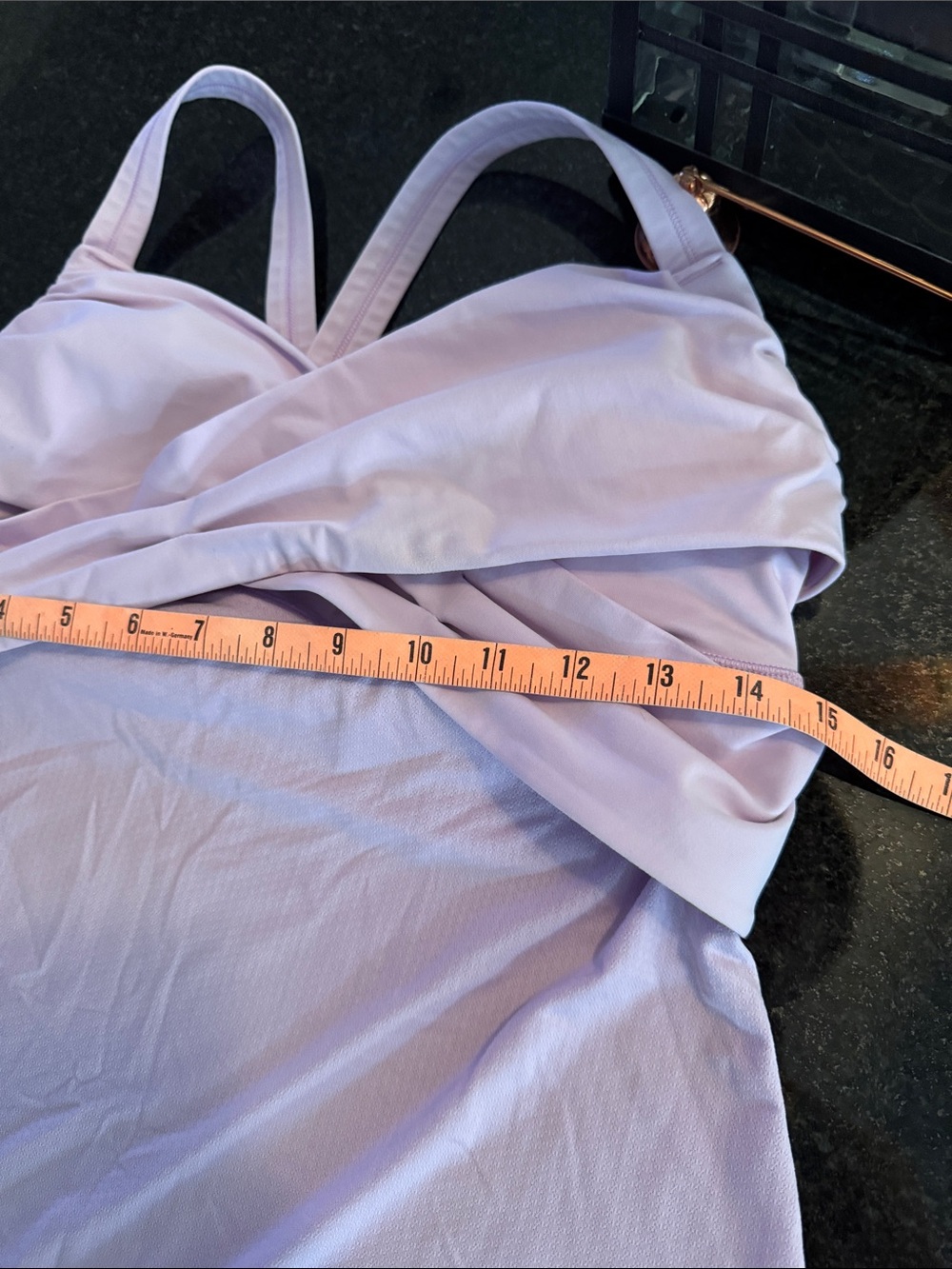 Lilac Cross-Back Women's Top - Picture 5 of 5